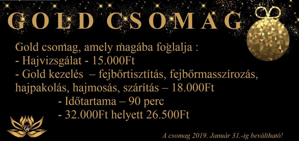 gold csomag